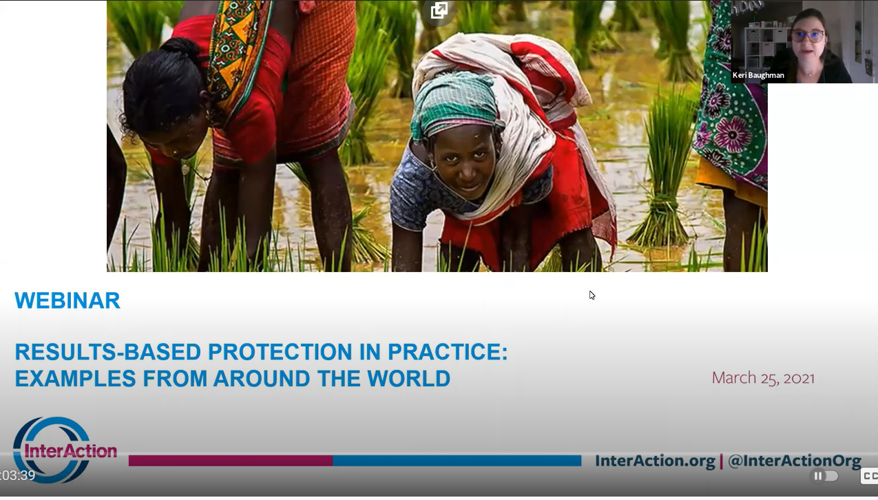 Results-Based Protection in Practice: Examples From Around the World